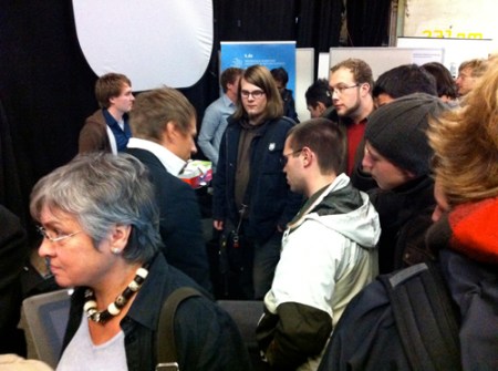 Besucher des World Usability Day