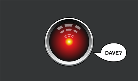 Fig. 10: HAL 9000's appeal to Dave